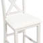 Ensemble de table de bar en bois 5 pièces à hauteur de comptoir avec 4 chaises-474258031-474258028