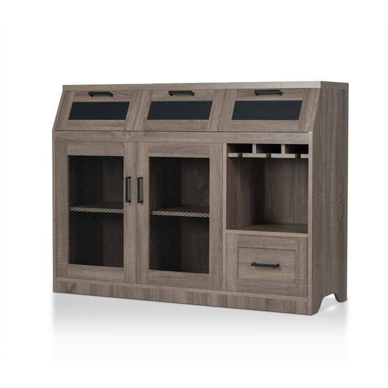 Danube Sideboard, Chestnut Brown
