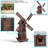 Eagleville Weather Resistant Wood Windmill