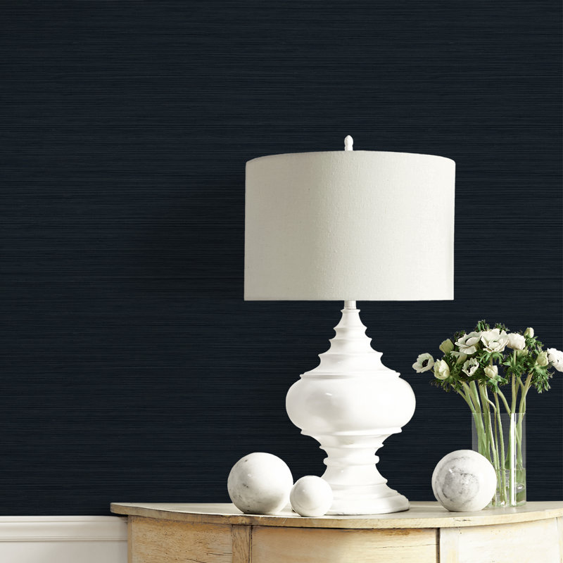 Papier peint Ivy Bronx Designs Contrast Lohja, Bleu