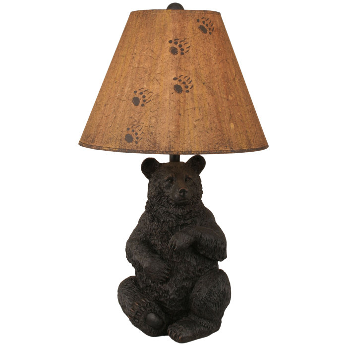 Lampe de table 28" avec pot ours assis Cannonleague