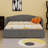 Daybed With Extended Pop Up Trundle, Upholstered Sofa Bed Daybed, Space-Saving To  Design,  For Guest Room, Velvet-145291589