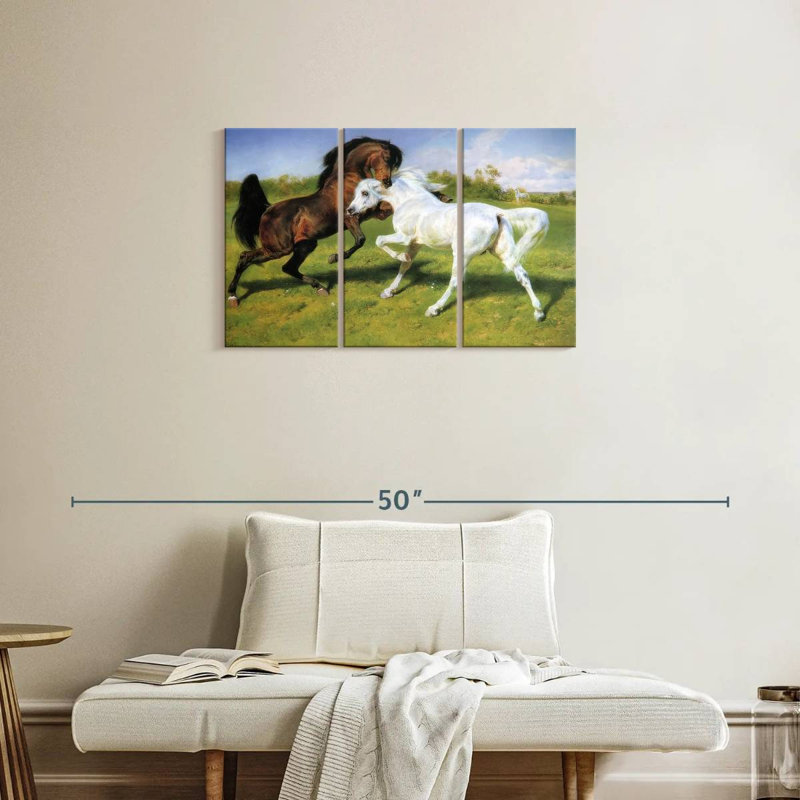 Brampt The Duel 1895, 20" H x 33" W