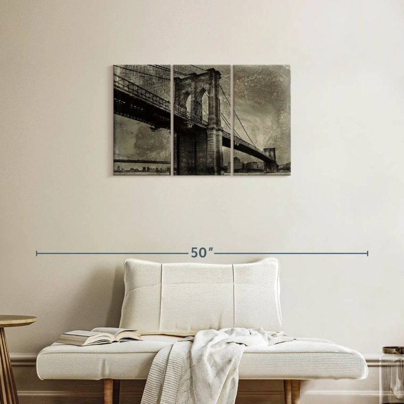 Lilie Bridge I, 20" H x 33" W