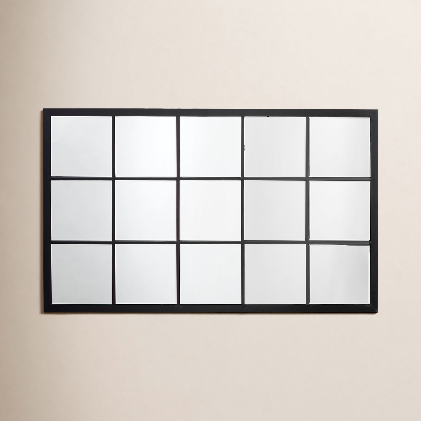 Suffolk 30" Accent Mirror, Black