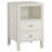 2-Drawer Storage Nightstand - Antique White-208943204