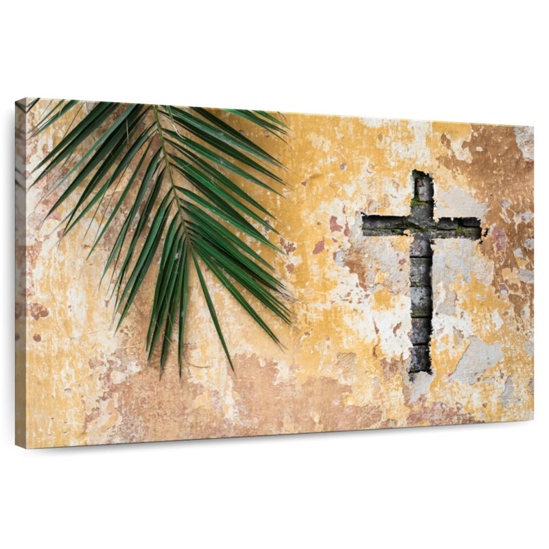 Adella Cross Shaped Imprint, 32" H x 48" W