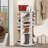 Rotating Adjustable 20-shelf Shoe Organizer Tower
