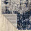 Tapis abstrait gris / bleu sarcelle Sven-318085047