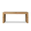 Novella Writing Desk-Natural Oak Veneer Thick Random