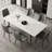 Demi-Mae 63'' Dining Table for 4 to 8 - High Hardness,Smudge Resistance,Fireproof,High Temperature Resistance - New Sintered Stone Material Rectangle Dining Table-660004085-660475211