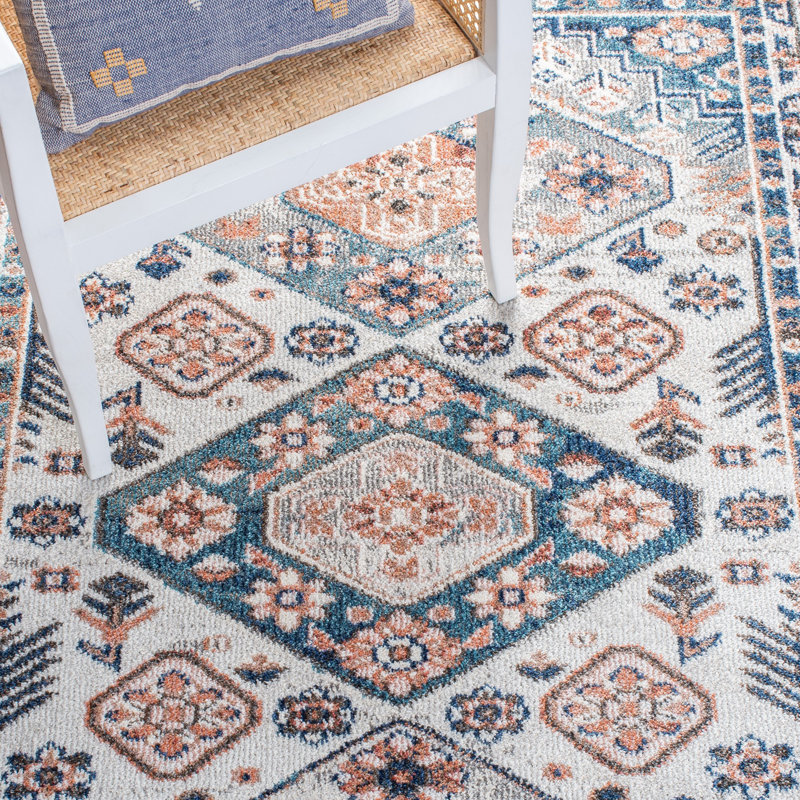 Katha Performance Oriental Rug, Square 6'7"