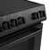 Cosmo 30 In. Stellar Collection 5.0 Cu. Ft. Electric Range With 4 Burner Glass Cooktop And Convection Oven In Matte Black