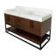 Meuble-lavabo double 60 po Kaysha-1255292216