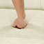 Lit simple escamotable avec repose-pieds et matelas, lit d'invité convertible, blanc-151588662