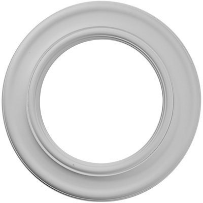 Endurathane Holmdel Ceiling Medallion, 20 7/8"OD x 12 7/8"ID x 1"P (Fits Canopies up to 12 7/8"), Hand-Painted Copper Penny Finish