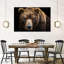 Ours brun extrême-oriental sur toile-615661289