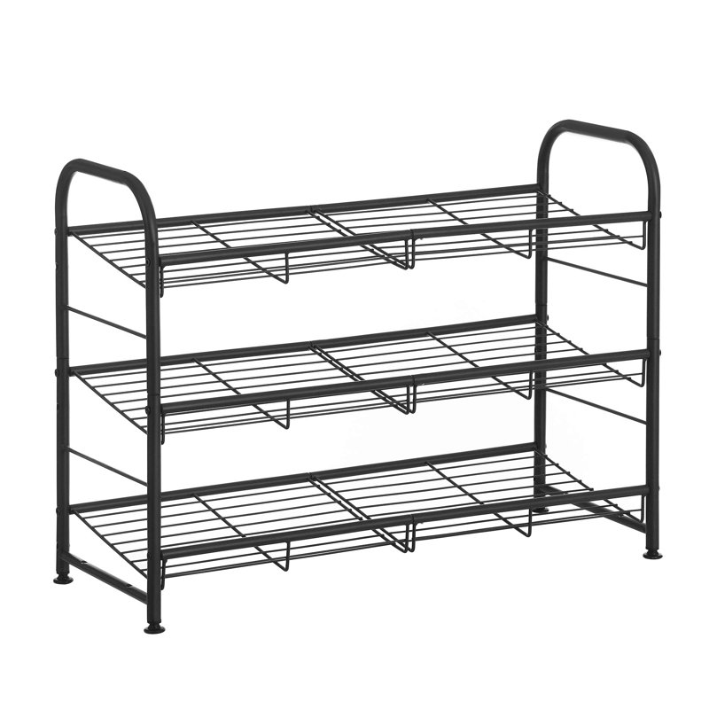 Rushworth 12 Pair Shoe Rack
