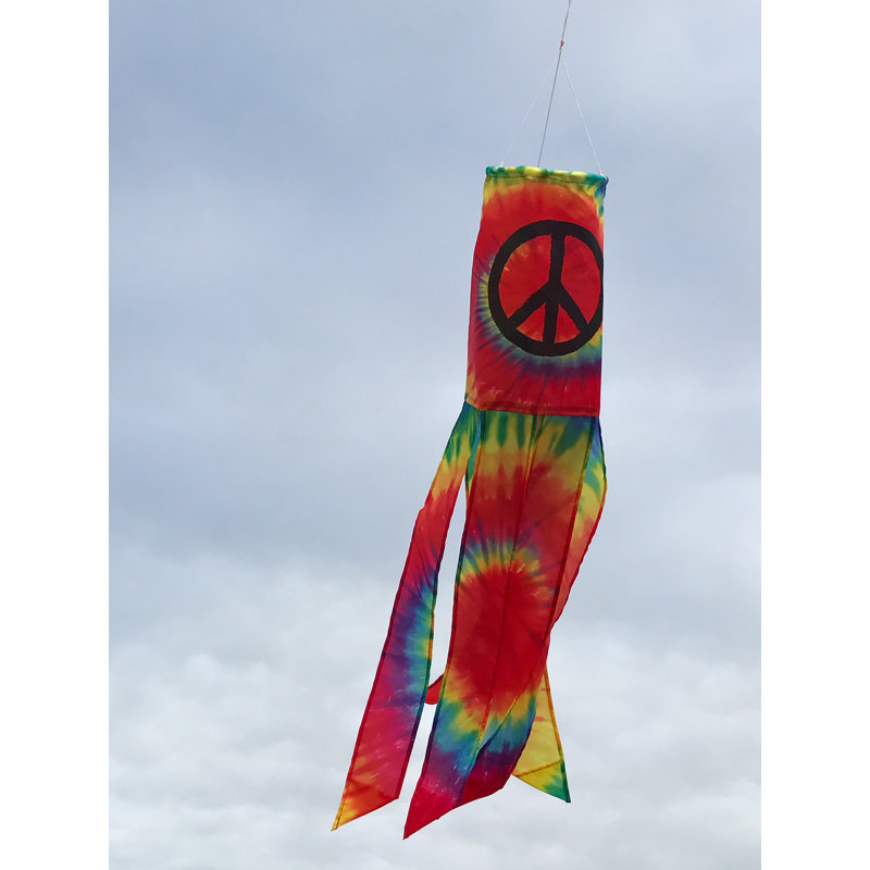 Manche à vent 30 "Peace Sign