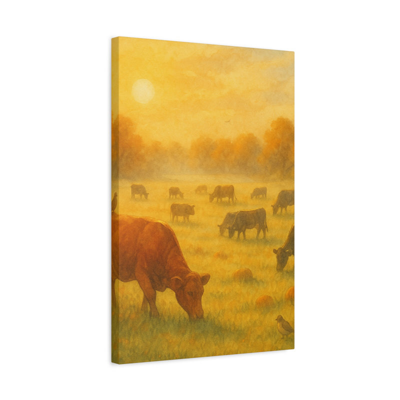 Aaroon Single Picture Frame Print on Canvas, 60.96 cm H x 40.64 cm W
