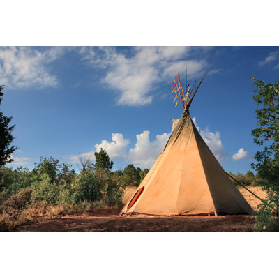 Teepee par Caramaria - Photographie sur toile tendue