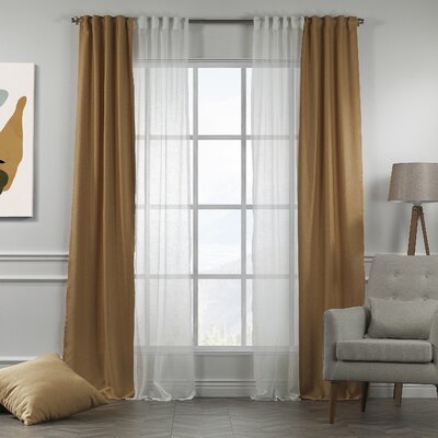 Decorative Window Curtain Each Panel -  Lilijan Home & Curtain, Llj-30227-4PC-12033-501-2763