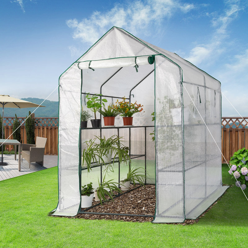 4.5 Ft W x 4.5 Ft D Hobby Greenhouse