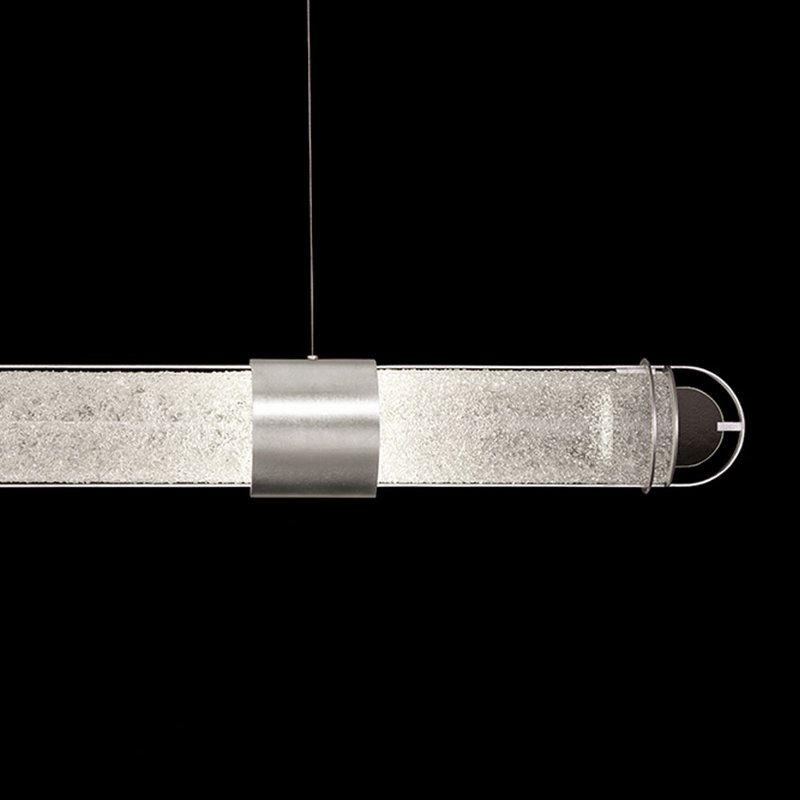 Bond 4 - Light LED Pendant, Silver, Clear