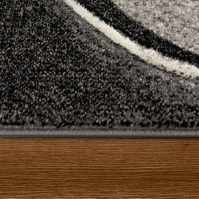 Ghevont Rectangle Abstract Area Rug, Rectangle 120 x 170cm