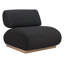 Chaise d'appoint noire