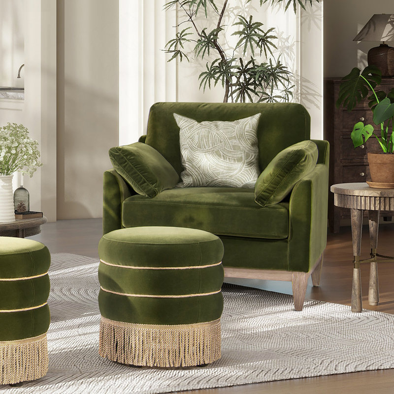 Fauteuil de ferme 36 po, vert olive