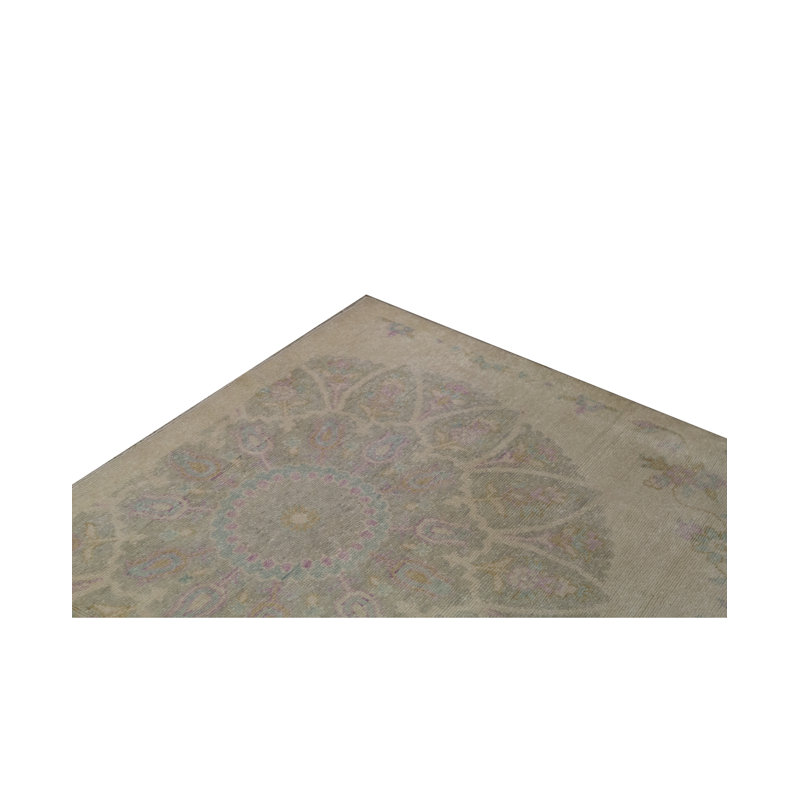 Floral Area Rug in Ivory