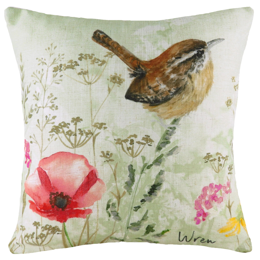 Wren Cushion with Filling