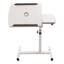 Adjustable Metal Base Computer Desk