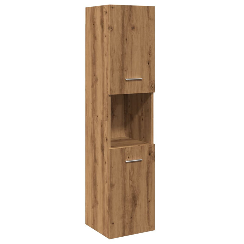 Humayd Linen Cabinet, Artisan Oak