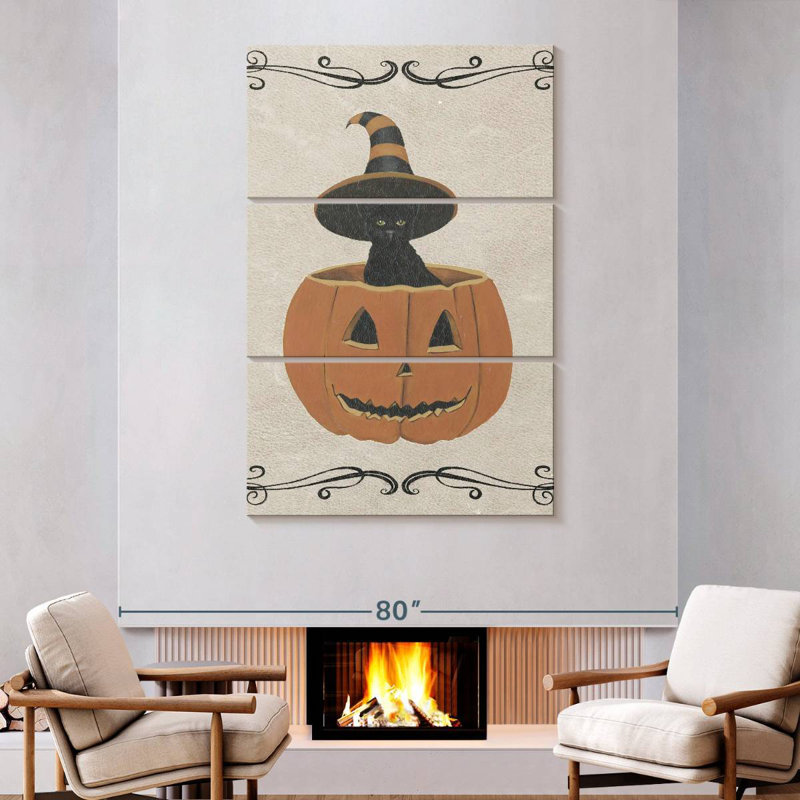 Collection Lelend Vintage Halloween H, H 74 po x l 48 po