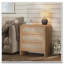 Table de chevet en rotin avec station de charge-1883308564-1883308563