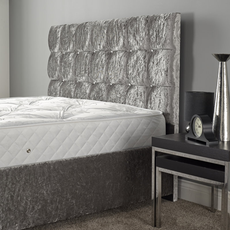Correa Upholstered Bed, Single (3')