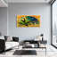 Cadre d'œuvres d'art Fashion Ferns Trees Stars-2024844762