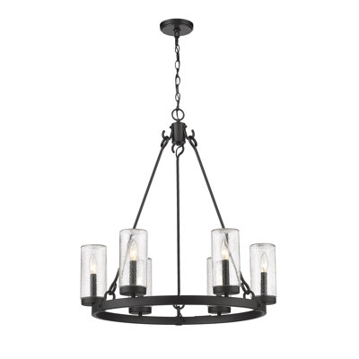 Sheniece 6 - Light Outdoor Chandelier