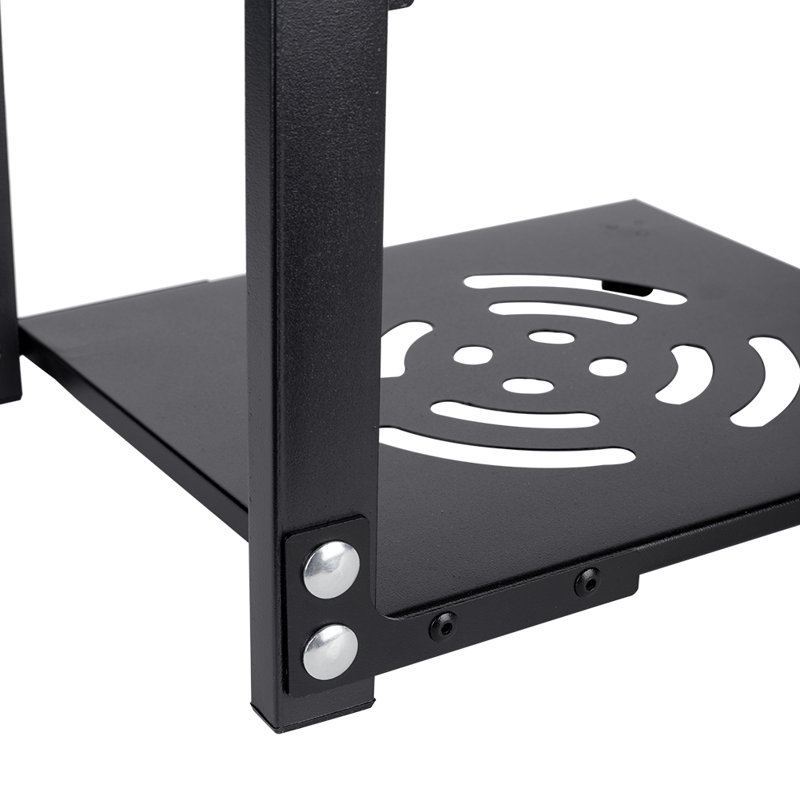 Carbon Steel Rectangle Countertop / Cabinet Pot Rack, 43cm H x 27cm W x 23cm D
