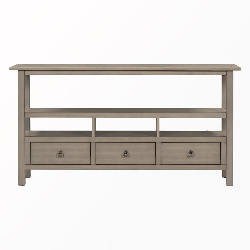 Console 57,79 po Jahnel, gris
