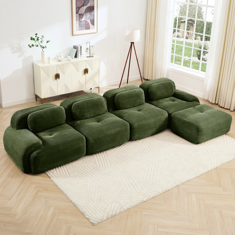 30.04 " Corduroy Sectional