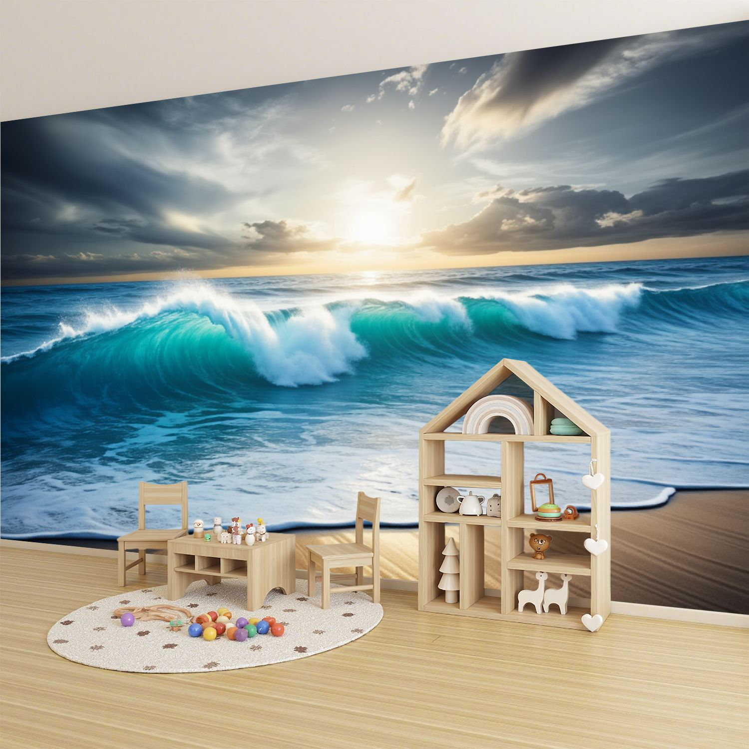 Red Barrel Studio Peel and Stick Wallpaper 96" W x 69" H Modern Self ...