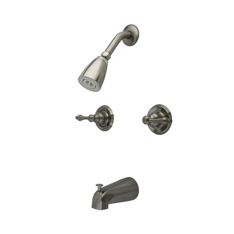 Garniture de robinet de baignoire et douche Magellan, Bronze huilé