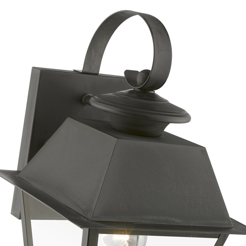 Lanterne murale d'extérieur 12,5 po Fredderick, Gris anthracite