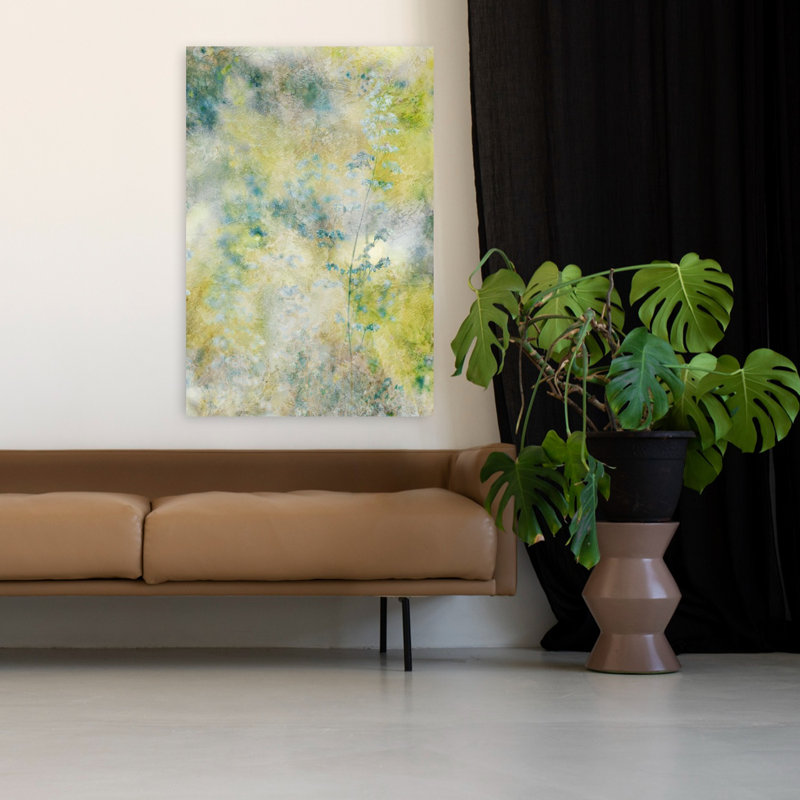 Art contemporain, art contemporain abstrait, H 48 po x l 32 po
