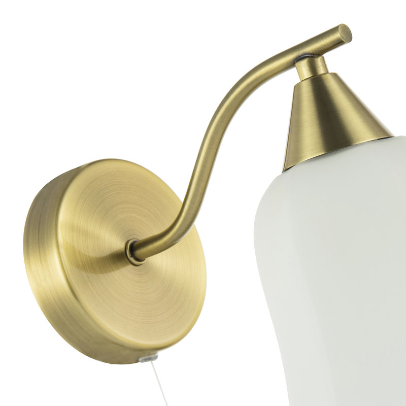Wall Light, Brushed Brass