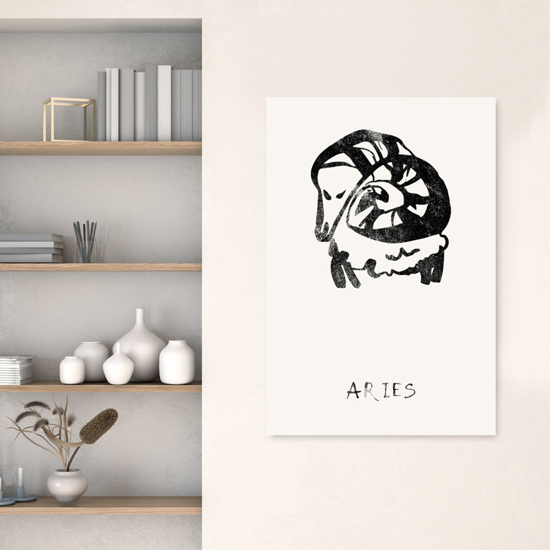 Art mural Bold Aries Ram Bold, 48" H x 32" W
