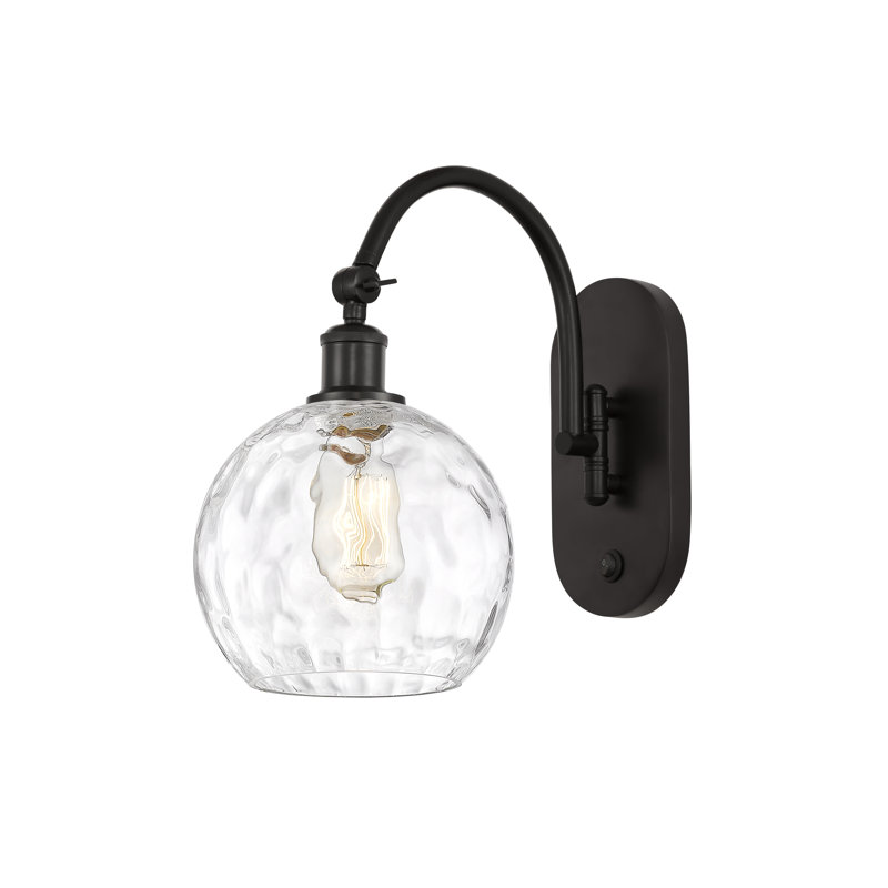 Ambrosane Swing Arm Sconce, 13.75" H x 8" W x 14" D, Led, Oil Rubbed Bronze